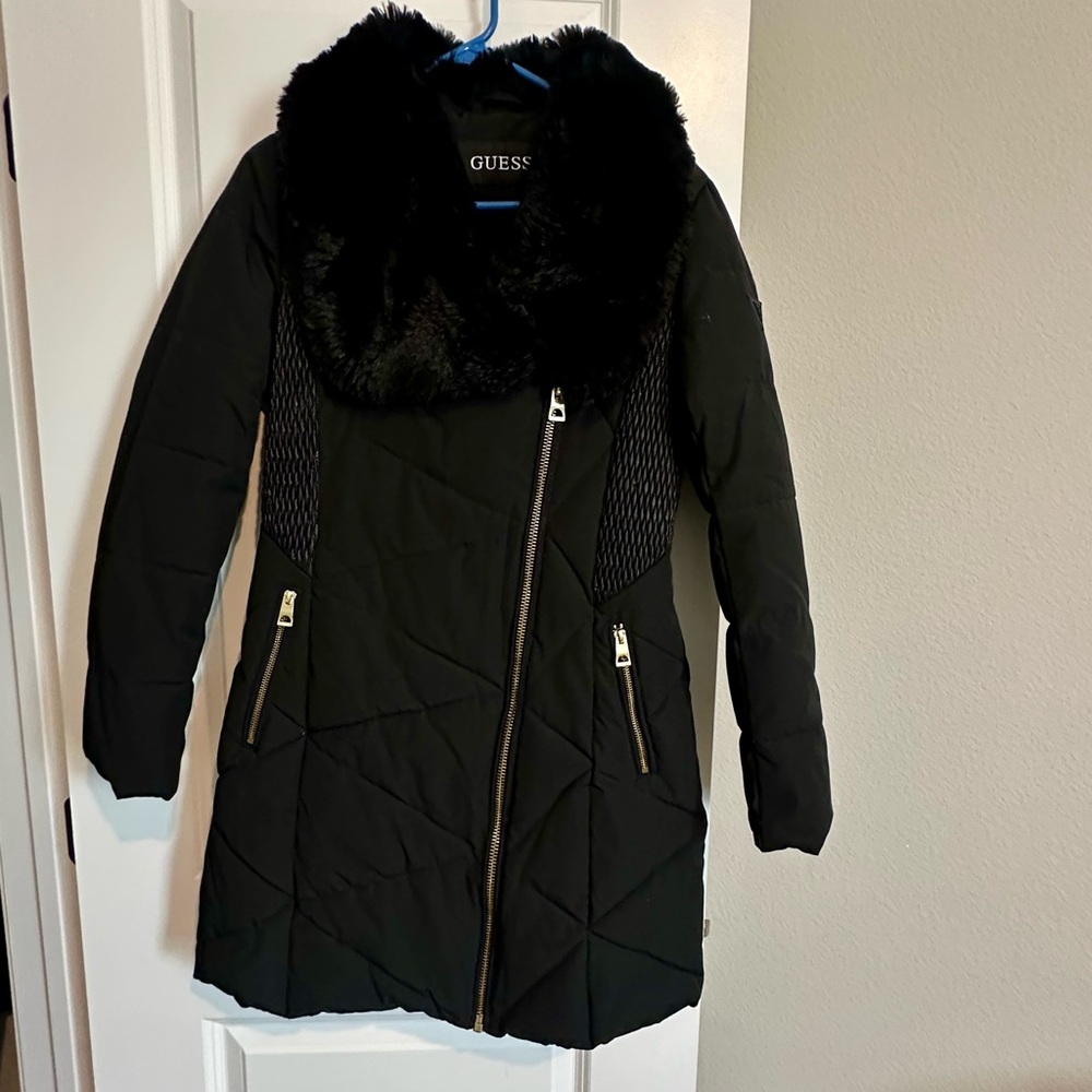 GUESS winter coat excellent condition size small
